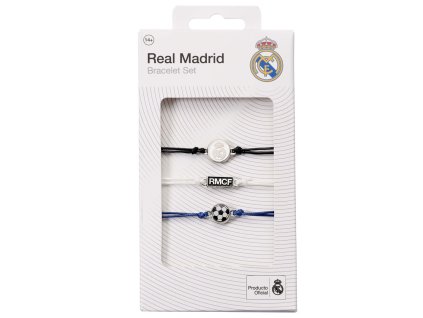 Sada náramků přátelství, 3 ks, Real Madrid