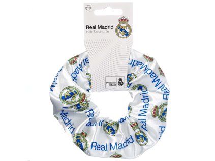 Gumička do vlasů modrožluté logo, Real Madrid