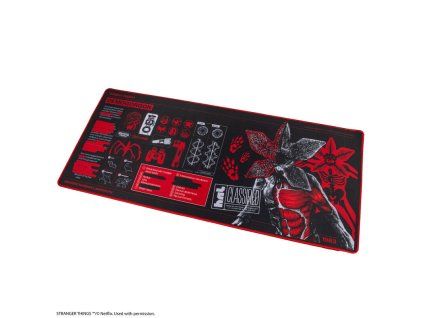 Herní podložka pod myš černá Demogorgon, Stranger Things