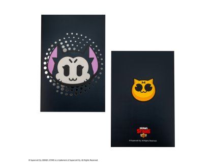 Sada zápisník s obalem, Brawl Stars