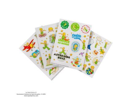 Set samolepek ,,Nebeský", Malý princ