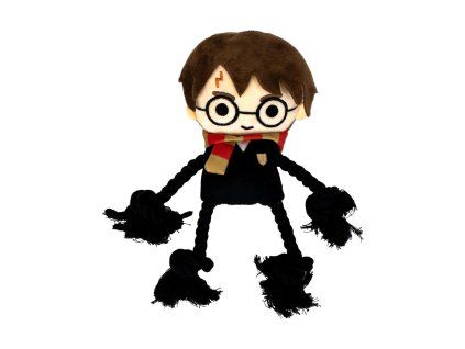 Hračka pro psy s lanem, černá, Harry Potter