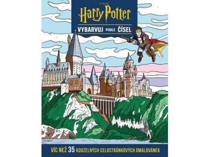 vybarvuj podle cisel harry potter