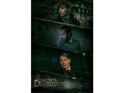 fantasy animals dumbledore s secrets poster