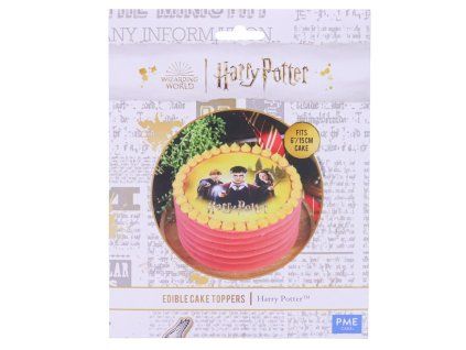 Jedlý papír na dort postavy Harry Potter (Velikost 15 cm)
