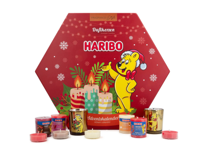 adventskalender haribo votives teelichter
