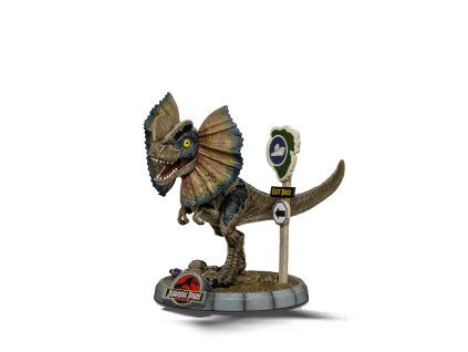 Dilophosaurus MiniCo White