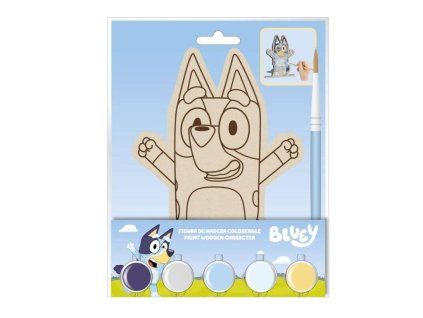 Omalovánky dřevěné, Bluey