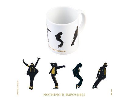 michael jackson nothing is impossible mug