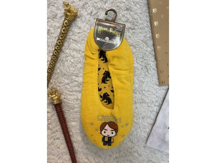 Papučky teplé Cedric Diggory - žluté