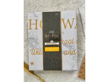 Povlečení bílé Hogwarts, Harry Potter