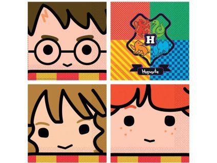 Papírové ubrousky Harry Potter - postavy