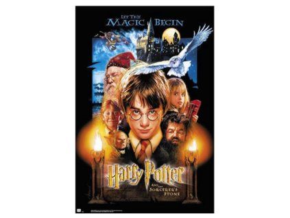 Plakát Kámen mudrců, postavy, Harry Potter