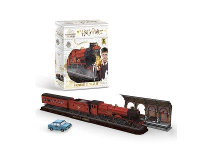 Puzzle 3D Harry Potter Bradavice - expres