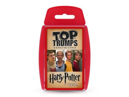 8294 Top Trumps, karetní hra (Ohnivý pohár, červená) Harry Potter
