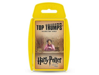 8360 Top Trumps, karetní hra (Fénixův řád, žlutá) Harry Potter
