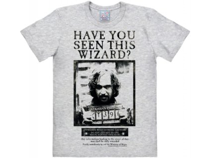 Tričko pánské, Sirius Black šedé, Harry Potter