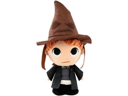 889698395137 Plyšový Ron s kloboukem plyšák Harry Potter