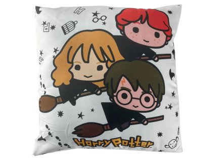 836 Polštář bílý H+R+H, Harry Potter