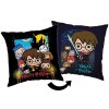 833 Polštář černý s postavičkami, Harry Potter