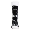 Ponožky černobílé s logem, Wednesday