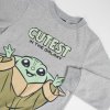 SWEATSHIRT COTTON BRUSHED THE MANDALORIAN GROGU (Velikost 14 let)
