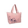 Nákupní taška růžová, Stitch