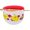 Dárková sada: ramen miska + hůlky Pikachu, Pokémon
