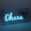 Neon světlo "Ohana", Stitch