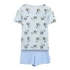 Dětská souprava triko a kraťase modré Bluey (Velikost 6 let)
