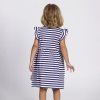 Dětské pruhované šaty Bluey (Velikost 6 let)