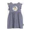 Dětské pruhované šaty Bluey (Velikost 6 let)