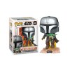 funko pop the mandalorian jet pack the child mandalorian