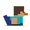 TUBBZ Kachnička Steve, Minecraft