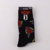 Ponožky černé Hellfire Club, loga, Stranger Things