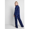 Pyžamo dámské modré se symboly, Harry Potter (Velikost 2XL)