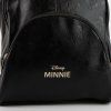 Batoh černý kožený, Minnie
