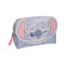 Kosmetická taška modrá s postavičkami, Stitch