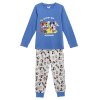 Pyžamo dětské dlouhé modré Mickey Mouse (Velikost 12 let)