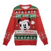Svetr vánoční červený Mickey Mouse (Velikost 2XL)