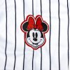 Tričko baseballové bílé Minnie (Velikost L)