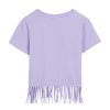 Tričko dívčí s třásněmi fialové Minnie (Velikost 7 let)