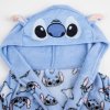 Župan dětský s kapucí modrý Stitch (Velikost 14 let)