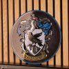 harry potter plaque en aluminium ronde ravenclaw
