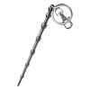 harry potter dumbledore s wand metal keychain 1