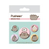 Set 5 ks odznáčků, Pusheen