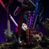 Gotham Sirens Diorama Harley Quinn Close5 Deluxe Art Scale 1 10