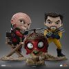 Soška Deadpool, Wolverine a Headpool (Unmasked), MiniCo, Deadpool