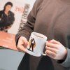 michael jackson king of pop white mug