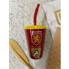 Plastový kelímek s brčkem a kolejemi, Harry Potter